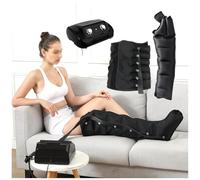 Masseur de jambes à compression d'air pour la circulation, bottes de compression et enveloppements de bras, machine de massage, soulagement de la douleur et relaxation pour les jambes et la taille