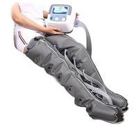 Masseur de jambes à compression d'air pour la circulation, le drainage lymphatique et le soulagement des douleurs musculaires - Machine de massage des pieds et des mollets pour 2 jambes, design à 6