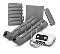 Masseur de jambes électrique à compression d'air avec minuterie pour pieds | Compression d'airbag rythmique avec sessions chronométrées pour les pieds, les chevilles et les mollets