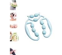 Masseur de Jambes en Cellulite, 9 Roues Rouleau pour Relaxer la Cellulite Musculaire, Pinces circulaires pour les Coudes