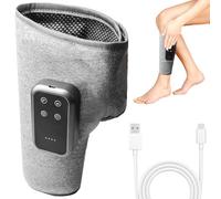 Masseur de jambes : masseur de mollet avec fonction chauffante, masseur de mollet sans fil avec fonction de chauffage à 3 niveaux, appareil de massage jambes avec compression d'air, 3 modes de massage