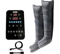 Masseur de jambes, technologie de compression d'air, 6 chambres pour la détente musculaire, prise EU, set de jambes