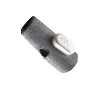 Masseur de jambes - Tissu - Machine de massage des cuisses et mollets de 17,5 cm | Compression d'air et chaleur, relaxation musculaire à 3 intensités, appareil portable pour femmes, athlètes et papas