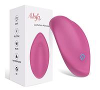 Masseur de lait, support d'allaitement, étanche à 10 modes, charge magnétique USB AL’OFA Masseur de lactation, soutien d'allaitement pour, amélioration du débit de lait, 10 Modes Silicone Étanche