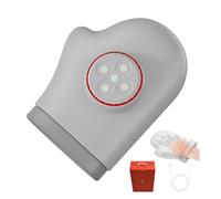 Masseur de main avec chaleur et compression, coussin gonflable avec 3 réglages de température, 5 niveaux d'intensité, machine de massage des doigts et de la paume pour ceux qui ont besoin de soins