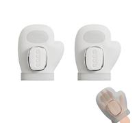 Masseur de main avec chaleur et compression, gant de massage des mains sans fil avec 3 modes et 5 vitesses for soulager l'arthrite et la douleur du canal carpien, arrêt programmé(2pcs)