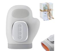 Masseur de mains avec chaleur et compression, masseur de main sans fil, 3 massages, 4 températures, 5 modèles de compression, thérapie pour l'arthrite, le soulagement du poignet et du canal carpien