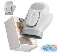 Masseur De Mains Avec Chaleur Et Compression, Nouveau Masseur De Mains Sans Fil 2026 Avec 3 Modes, 4 Températures Et 5 Niveaux D'intensité, Stimule Le Poignet Pour Maintenir La Flexibilité