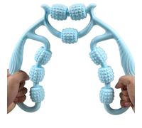 Masseur de mollets 10x11, masseur annulaire de jambes/bras en EVA et PP avec 9 balles massage pour femmes avec poignée antidérapante pour se détendre et se façonner..