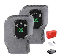 Masseur de pieds 3 en 1, masseur 3 en 1 Naxir Foot Revive, bandage chauffant de cheville avec 3 modes de vibration, pour tendinite d'Achille et fasciite plantaire, 5 fuites de chaleur (2)