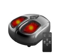 Masseur de Pieds Avec Chaleur,Chauffage 2 Vitesses,4 Modes Massage,5 Intensités,Masseur de Pied Shiatsu électrique Avec Fonctions Pétrissage,Soulage la Fasciite Plantaire,Neuropathie et Douleur