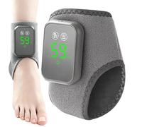 Masseur de pieds chauffant | Masseur chauffant 3 en 1 pour cheville et pied | Masseurs portables sans fil pour pieds et chevilles | Enveloppe chauffante électrique pour les chevilles aide à améliorer