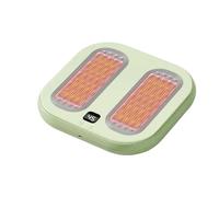 Masseur de pieds électrique - Chauffe-pieds portable avec 3 modes vibration et de chaleur réglables, parfait pour maison, bureau, la chambre, le dortoir, le salon, la relaxation intérieure