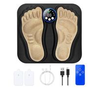 Masseur de pieds électrique - Smart EMS Pulse Pad, machine de physiothérapie réglable | Tapis de soulagement nerveux Portable pour adultes, hommes, femmes, athlètes âgés, travail, études, voyage d'aff