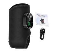 Masseur De Pieds Et De Chevilles - Enveloppement Chauffant 3000 MAh | Support De Vibration Électrique ABS, Manchon De Thérapie Sans Fil Pour Soulager L' Et Confort Articulaire Pour Maman Âgée,