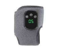 Masseur de pieds, masseur de pieds avec 5 réglages de chaleur, écran LCD rechargeable, support de cheville chauffant