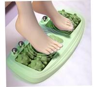 Masseur de pieds, masseur de pieds griffe chat, rouleau massage à 4 rangées avec perles magnétiques, outil d'acupression portable pour et jambes, comprend un tableau points d'acupressi