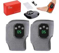 Masseur de pieds, masseur Naxir Foot Revive sans fil 3 en 1, et portable avec modes vibration, pour la tendinite d'Achille fasciite plantaire, 5 niveaux chaleur, enveloppe chauffante cheville
