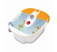 Medisana Bain de Pieds avec Massage de la Zone Réflexe des Pieds, Bain de Pieds avec fonction maintien de la température eau chaude