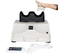 Masseur de pieds oscillants, exercice d'aérobic passif, machine de fitness Blood Chi avec contrôleur, vitesse réglable à 10 niveaux et minuterie de 5 à 30 minutes, capacité de charge de 100 kg, pour