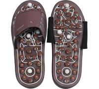 Masseur de pieds portable de voyage, balle d'acupuncture, tongs, pantoufles, cadeau de relaxation pour hommes et femmes