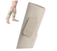 Masseur de pieds pour la circulation, masseur de jambes avec compression d'air à 360°, mollet portable avec 3 modes massage et chauffage, minuterie 15 minutes, un cadeau attentionné