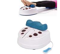 Masseur de pieds Swing, appareil de fitness pour le sang et le chi, avec 2 modes et 10 vitesses réglables, commande par fil et repose-chevilles rembourré, pour une meilleure vitalité et un meilleur én