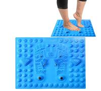 Masseur de Pieds - Tapis de Massage Pliable de 15,35 Pouces | Thérapie des Points de Pression - TPE avec 6 Aimants Stimule les zones de Réflexologie, Soulage La Tension Des Pieds Et La Fatigue À La
