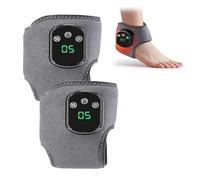 Masseur de pieds thérapeutique, masseurs de pieds pour la douleur et la circulation, thérapie par la chaleur, pétrissage shiatsu, massage électrique des pieds sans fil, prolongé et réglable