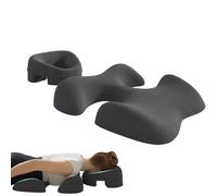 Masseur de position | Pour dormir en mousse à mémoire de forme pour le ventre | Coussin réglable pour la tête et la poitrine pour ceux qui dorment sur le ventre, femmes et hommes