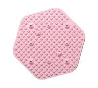 Masseur de pression plantaire, tapis de plaisir des pieds, tapis de yoga foot rock de 40 cm - coussin de massage des doigts hexagonaux, tapis de réflexologie plantaire compact avec ma