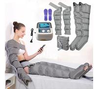 Masseur de pressothérapie à air comprimé à 6/8 cavités pour tout le corps, massage de drainage lymphatique des jambes, circulation électrique pour améliorer la douleur, la taille, les bras, les jambes
