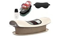 Masseur De Relaxation Du Dos Chauffant, Support Aérien, Modes De Chaleur Et De Vibration, Niveaux Réglables For Apaiser Le Dos Et Soins De La Taille À Long Terme À Domicile(Khaki)