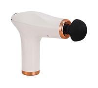 Masseur de soulagement musculaire | 4 têtes de massage des tissus profonds avec 6 niveaux de vibration | Masseur musculaire rechargeable de type C à faible bruit pour la relaxation du cou, du dos, des