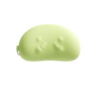Masseur de taille maison compresse chaude coussin lombaire lombalgie cou multi-fonctionnel pétrissage lombaire masseur,Green