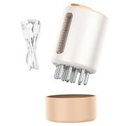 Masseur De Tête 2 En 1 Électrique Et Applicateur D'huile De Cuir Chevelu Avec Réservoir D'huile De 15 Ml Masseur De Cuir Chevelu Portable Applicateur D'huile Capillaire À Haute Vibration Brosse