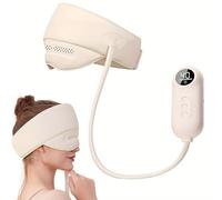 Masseur De TêTe éLectrique à Airbags, Bonnet Anti-Migraine à Compression Et Masseur Oculaire Chauffant, 3 Modes Et 5 Niveaux De Chaleur for Soulager CéPhaléEs De Tension Et Le Stress