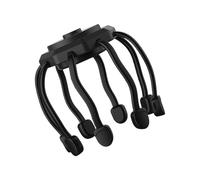 Masseur de tête électrique - Système à trois rotations, appareil rechargeable sans fil, technologie de pétrissage à trois cent soixante degrés, équipement de thérapie de relaxation portable | Salon