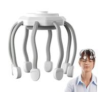 Masseur de tête - Outil de relaxation manuel, pointe arrondie sûre, mouvement fluide contrôlé, construction durable | Accessoire de bien-être pratique avec un soulagement immédiat pour les bureaux à d