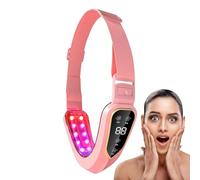 Masseur de visage électriquement avec un dispositif de soins à la télécommande | Dispositif de beauté professionnel pour les adultes Face allongé Face à la peau Selon des accessoires de massage de rel