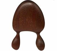 Masseur de Visage en Bois de Santal, Outil de Massage Méridien en Forme d'Escargot, Soulagement Naturel des Yeux et du Nez, 6cm x 4cm