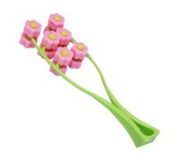 Masseur de visage en forme de Y - Outil facial à rouleau de fleurs 3D, masseur de relaxation manuel portatif, dispositif de lisse | Soins de beauté de améliorés pour les femmes, les fi