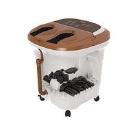 Masseur Den Spa Pour Les Pieds Avec Chaleur, Vibrations À Bulles Et 2 Rouleaux de Massage, Garde D'Eau Anti-Éclaboussures, Contrôle de La Température,Gnoire de Massage Des Pieds Pédicure Pour Utilisat