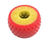 Masseur d'entraînement d'endurance portable for hommes, conception en forme de fraise, aide à la relaxation en silicone souple, facile à transporter, facile à nettoyer(1pcs)