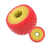 Masseur d'entraînement d'endurance portable for hommes, conception en forme de fraise, aide à la relaxation en silicone souple, facile à transporter, facile à nettoyer(2pcs)