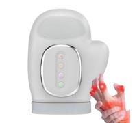 Masseur des mains : chambre palmaire ergonomique, compression d'air réglable, fonction de chaleur douce, dispositif de relaxation qui soulage la fatigue des doigts et améliore la circulation grâce à