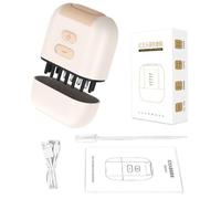 Masseur d'huile capillaire Brosse Électrique Rechargeable Étanche pour Cuir | Vibrations Brosse Capillaire Stimulante Massage Relaxation Portable Anti-Stress Soin Personnel Pour