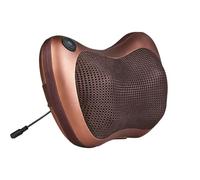Masseur Dorsal Chauffant - Massage Vibrant Portable avec Sangle Fixe et Réglable | Coussin De Massage Électrique - Pour Bureau Maison Dortoir Voyage Pieds Mollets Cuisses Épaules et les Jambes