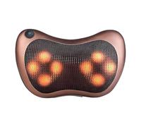 Masseur Dorsal Chauffant - Vibration Tissus Profonds Portable - Coussin De Massage Électrique | Pour La Taille, Les Jambes, Cuisses, Mollets, Pieds, À La Maison, Au Bureau, En Dortoir, En Voyage