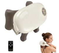 Masseur Dos Et Cervicales, Masseur Cervical 4d Avec Chaleur, 3 Niveaux De Massage Et 2 Niveaux De Température, Masseur De Cou Dos Pour Long Trajet W nd Vacances